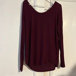 Pink Victoria’s Secret Long Sleeve Top Size Medium